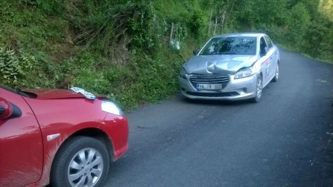 Çatak Köyü’nde Trafik Kazası